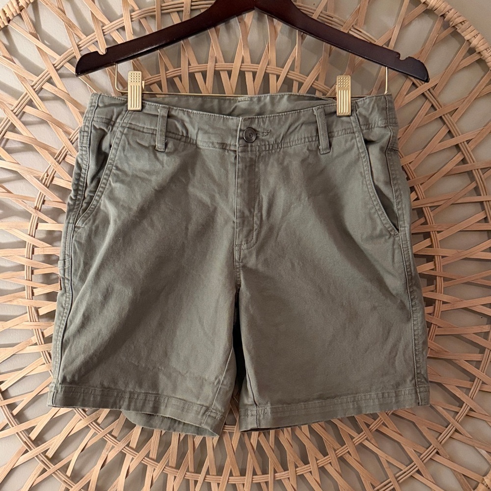 10Tree Olive Green Women's Cargo Shorts